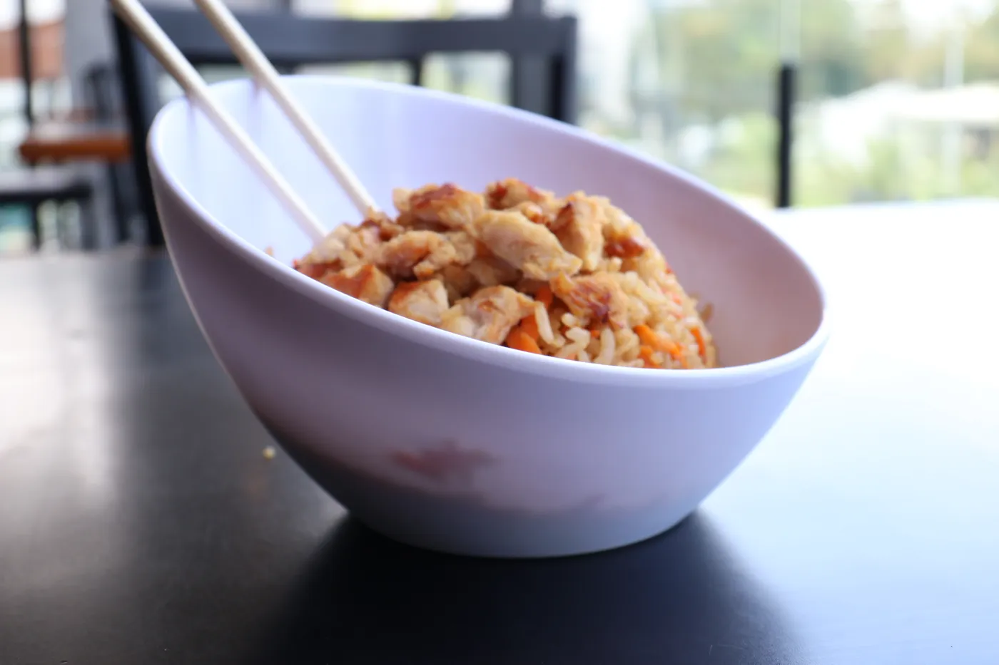 Arroz Frito de Pollo
