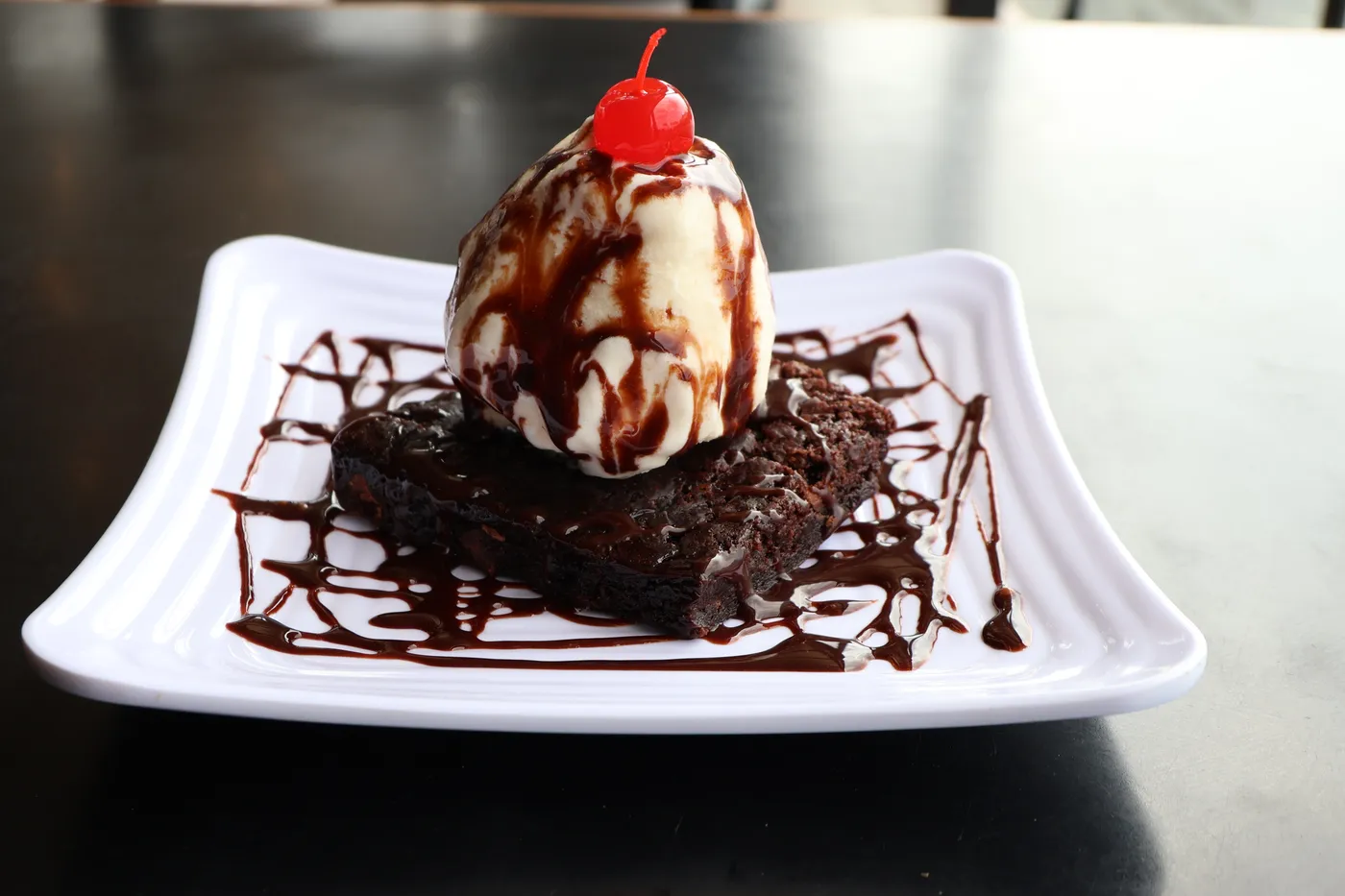 Brownie con Nieve