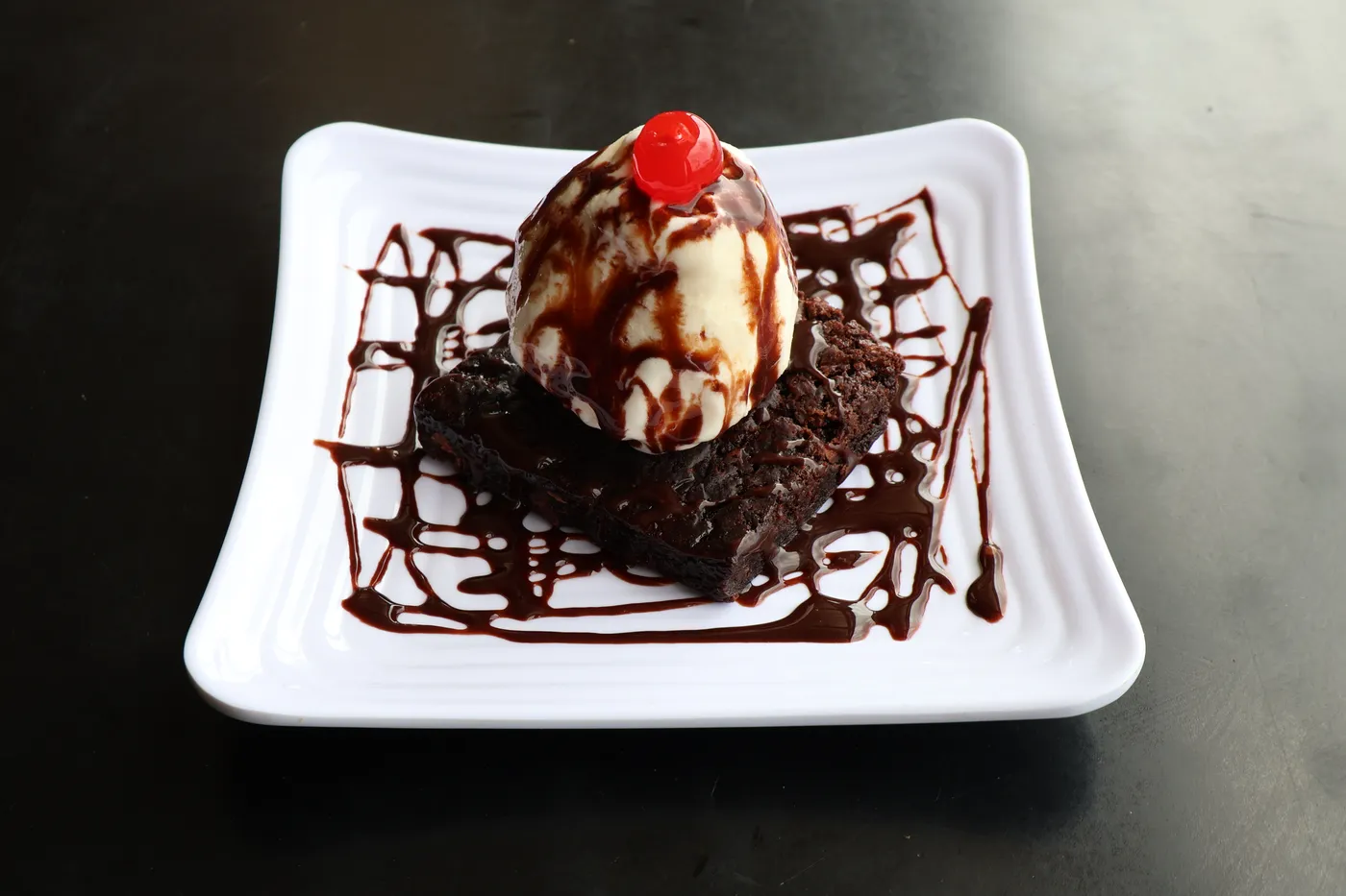 Brownie con Nieve