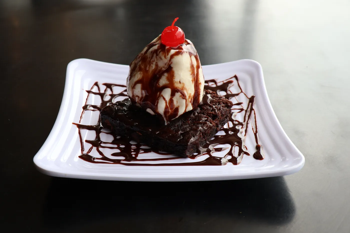 Brownie con Nieve