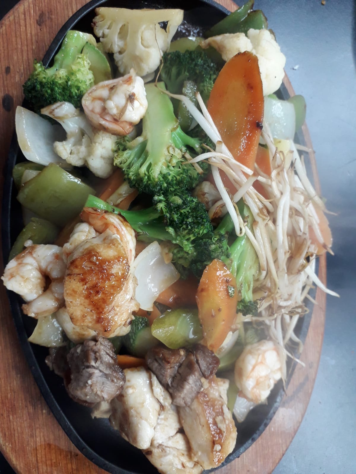 Teppanyaki Mixto
