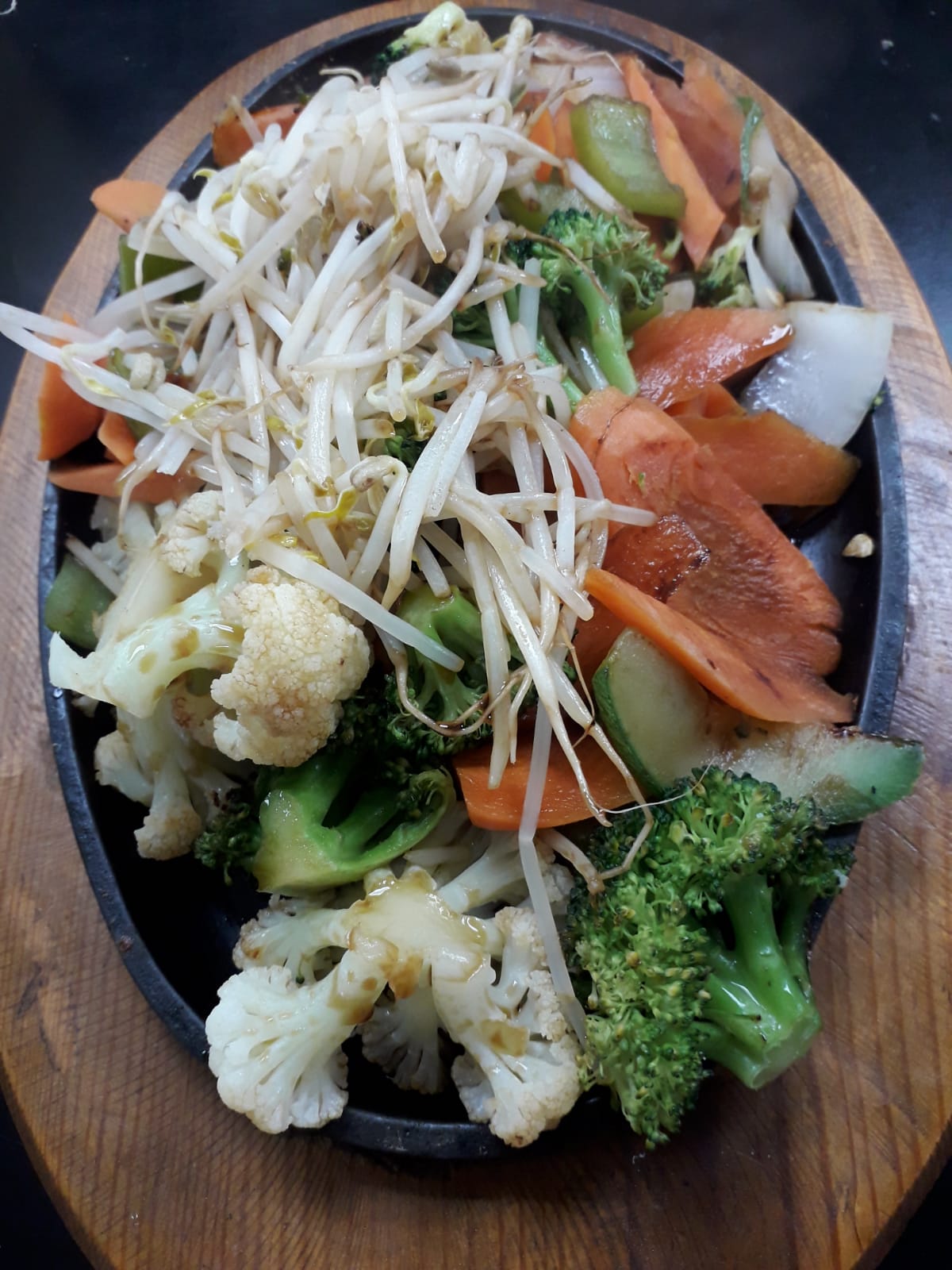 Teppanyaki de Verduras
